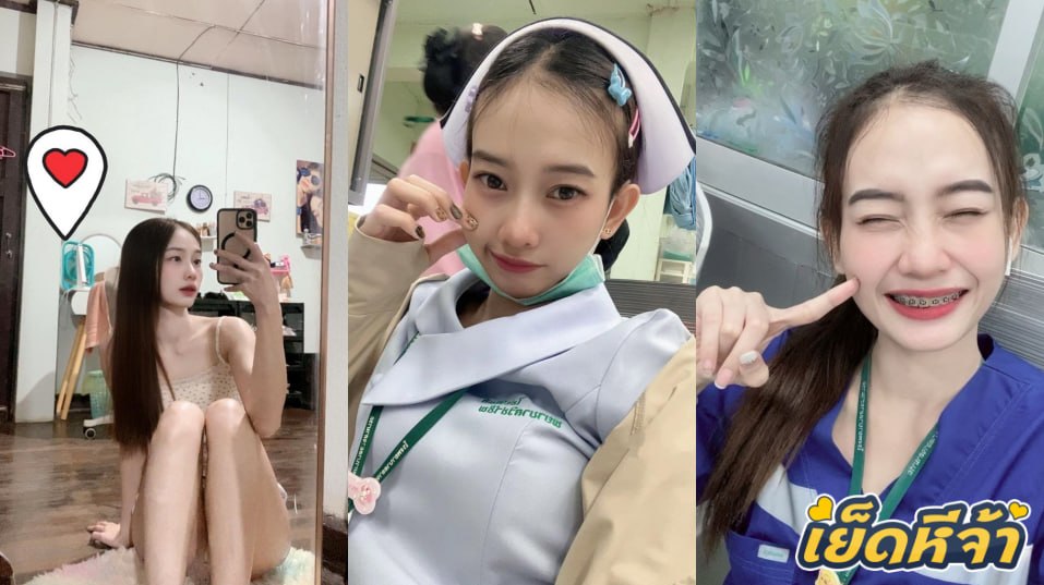 คลิปหลุด ทางบ้าน พยาบาลสาวคนสวยตั้งกล้องเบ็ดหีเสียวๆ ทำหน้าอย่างเงี่ยน ครางฟินๆ งานดีจัดขาวเนียนน่าเย็ดสุดๆ