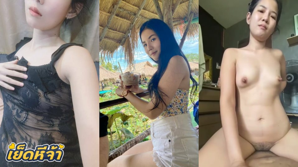 คลิปหลุด ทางบ้าน สาวโดนจับกระแทกรัวๆ นมเด้งๆ ซอยหีเน้นๆ  ขึ้นค่อมขย่มบดควยเอวโคตรดี ร้องครางลั่น หัวนมชมพูน่าเลีย
